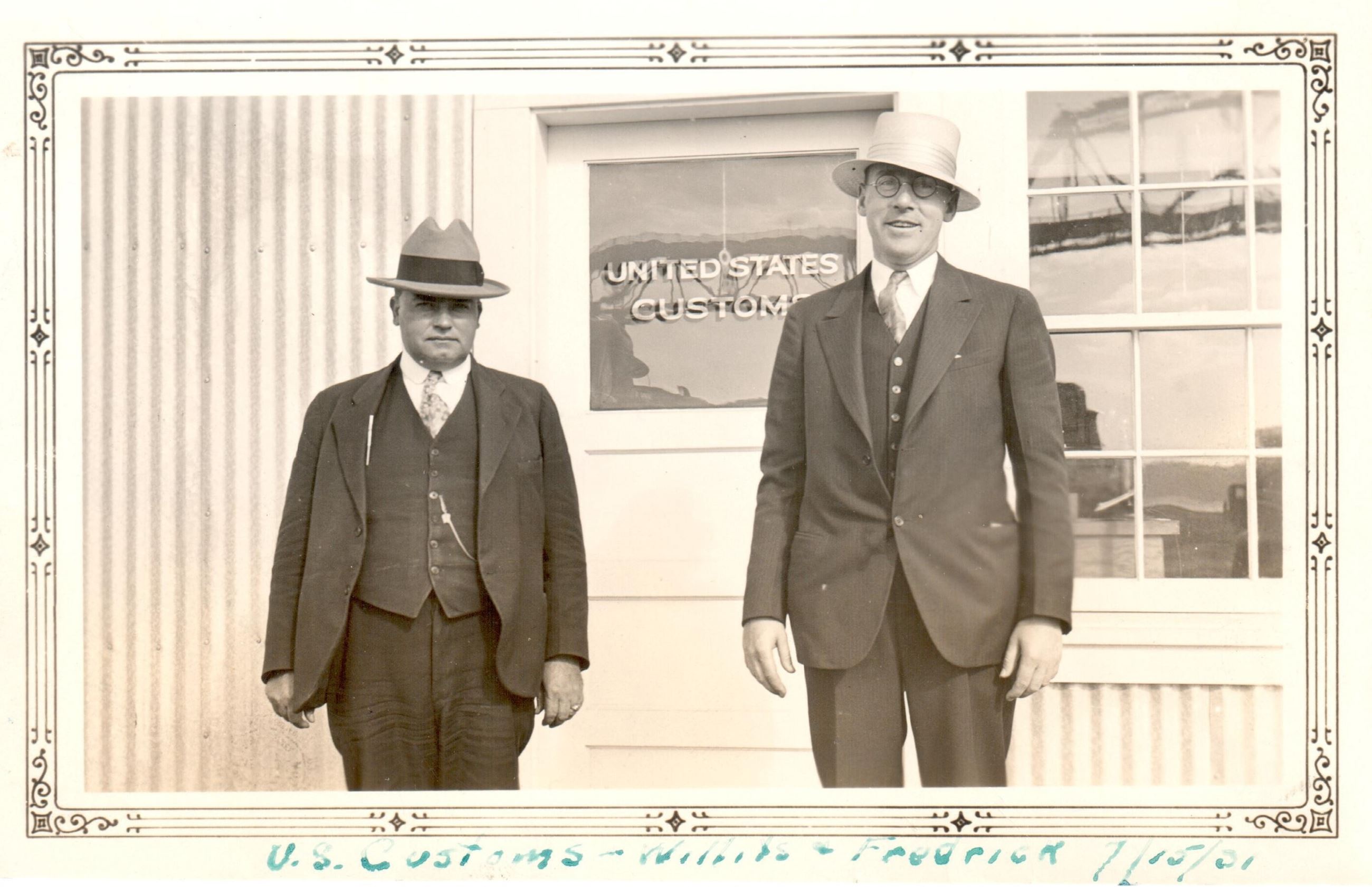 1931 US Customs