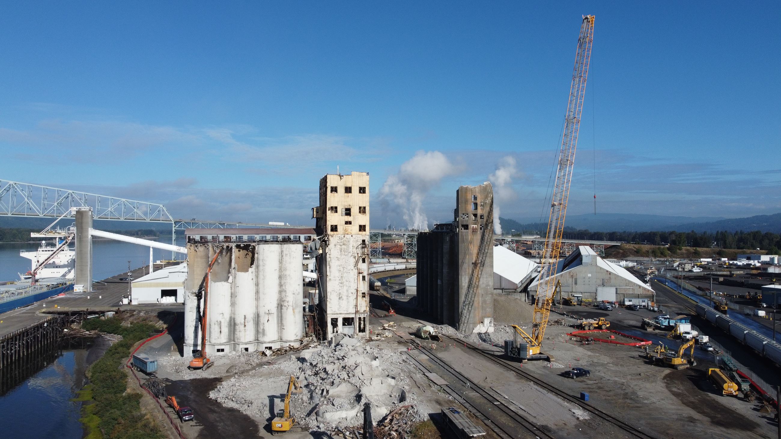 Berth 4 Demolition